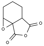 Hexahydro-2,3-epoxyphthalic anhydride Struktur