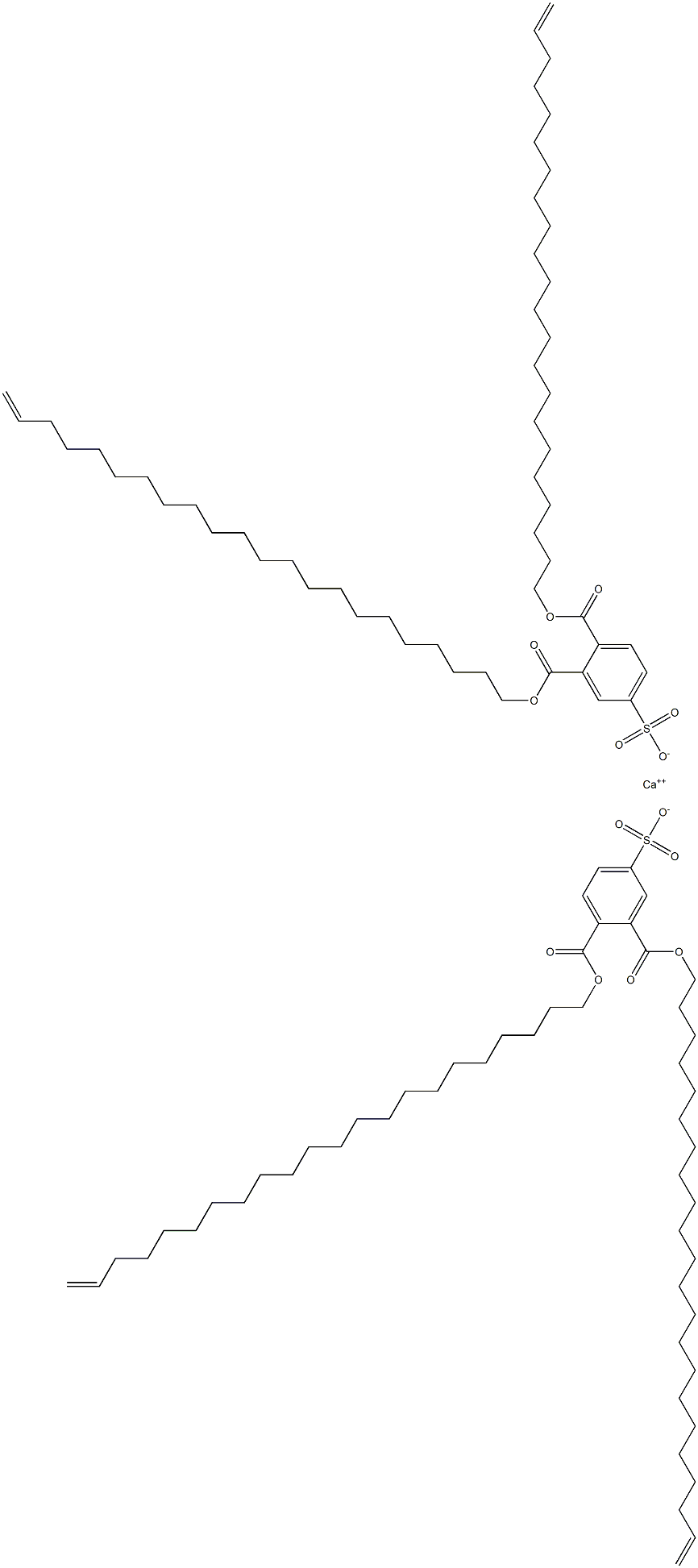 Bis[3,4-di(21-docosenyloxycarbonyl)benzenesulfonic acid]calcium salt