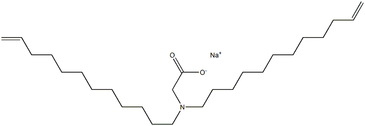 N,N-Di(11-dodecenyl)glycine sodium salt