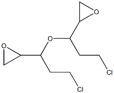 3-(2-クロロエトキシ)-1,2-エポキシプロパン 化学構造式