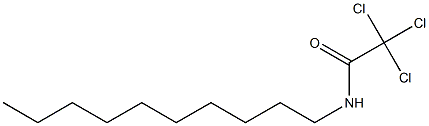 N-Decyltrichloroacetamide Structure