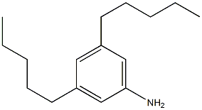 3,5-Dipentylaniline 结构式