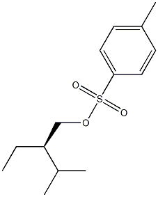 (+)-p-Toluenesulfonic acid (R)-2-ethyl-3-methylbutyl ester Structure