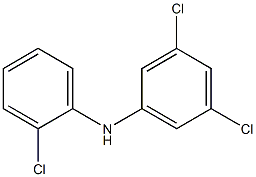 3,5-Dichlorophenyl 2-chlorophenylamine,,结构式