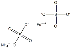 Ammonium iron(III) bissulfate Struktur