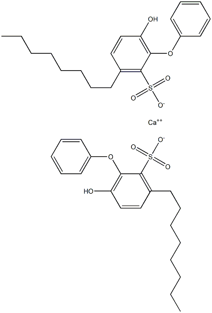 Bis(6-hydroxy-3-octyl[oxybisbenzene]-2-sulfonic acid)calcium salt