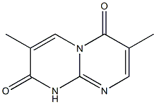 3,7-Dimethyl-1H-pyrimido[1,2-a]pyrimidine-2,6-dione,,结构式