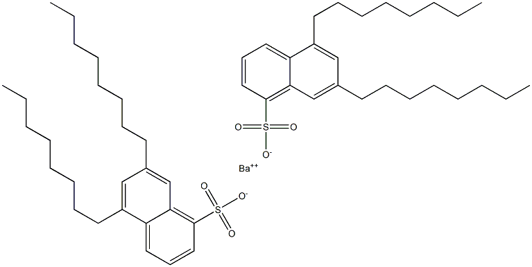  Bis(5,7-dioctyl-1-naphthalenesulfonic acid)barium salt