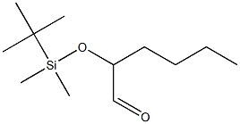 2-(tert-Butyldimethylsilyloxy)hexanal,,结构式