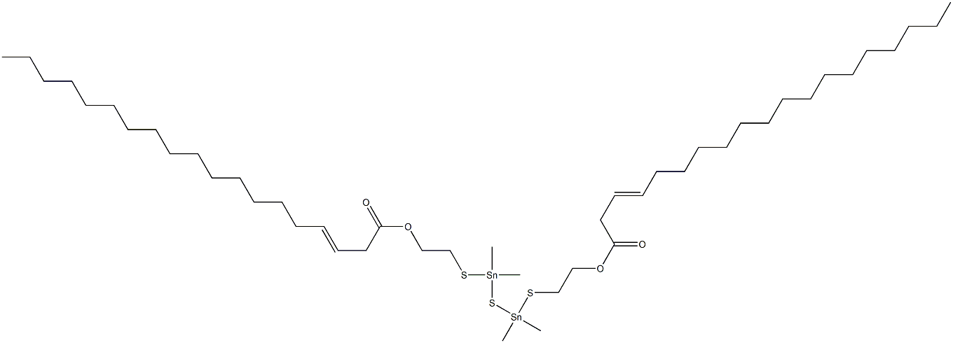  Bis[dimethyl[[2-(2-octadecenylcarbonyloxy)ethyl]thio]stannyl] sulfide