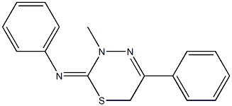  3,6-Dihydro-3-methyl-2-phenylimino-5-phenyl-2H-1,3,4-thiadiazine