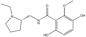 3,6-Dihydroxy-2-methoxy-N-[[(2S)-1-ethylpyrrolidin-2-yl]methyl]benzamide