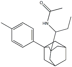 1-(4-Methylphenyl)-3-(1-(acetylamino)propyl)adamantane