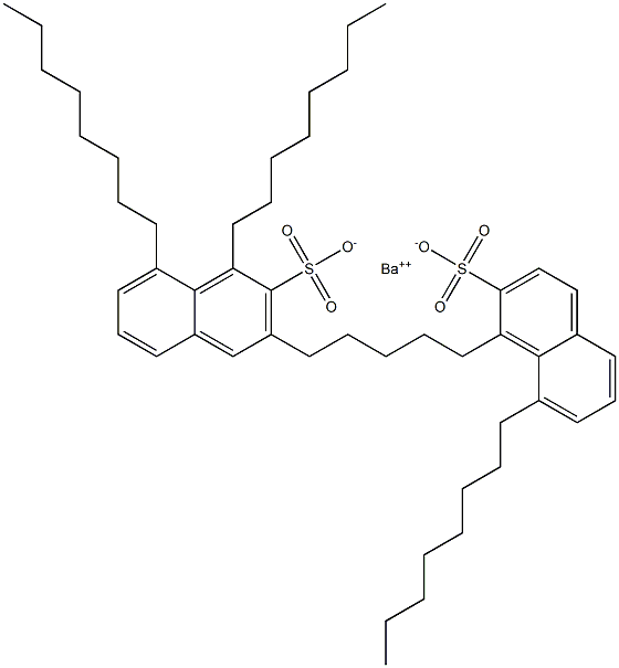 Bis(1,8-dioctyl-2-naphthalenesulfonic acid)barium salt