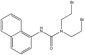  1,1-Bis(2-bromoethyl)-3-(1-naphtyl)urea