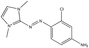 2-[(4-Amino-2-chlorophenyl)azo]-1,3-dimethyl-1H-imidazol-3-ium