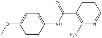 2-Amino-N-(p-methoxyphenyl)nicotinamide Structure