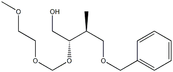  (2S,3S)-4-Benzyloxy-2-(2-methoxyethoxymethoxy)-3-methyl-1-butanol