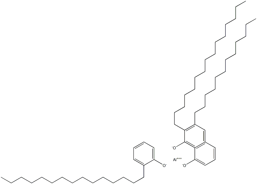 Aluminum tri(2-pentadecylphenolate),,结构式