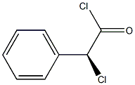 [S,(+)]-Chlorophenylacetic acid chloride Struktur
