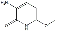 3-Amino-6-methoxypyridin-2(1H)-one,,结构式