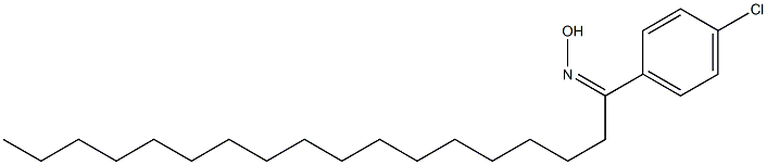 1-(4-Chlorophenyl)octadecan-1-one oxime