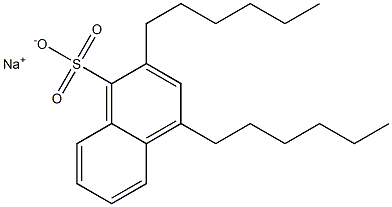 2,4-Dihexyl-1-naphthalenesulfonic acid sodium salt