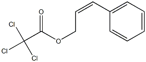 Trichloroacetic acid (2Z)-3-phenyl-2-propenyl ester