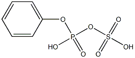  Sulfuric acid (phenoxyphosphonyl) ester