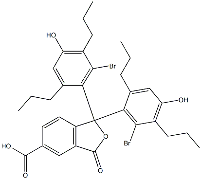 1,1-Bis(6-bromo-4-hydroxy-2,5-dipropylphenyl)-1,3-dihydro-3-oxoisobenzofuran-5-carboxylic acid