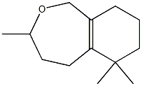 1,3,4,5,6,7,8,9-Octahydro-3,6,6-trimethyl-2-benzoxepin Structure