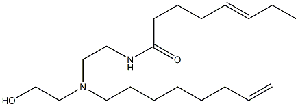 N-[2-[N-(2-Hydroxyethyl)-N-(7-octenyl)amino]ethyl]-5-octenamide