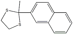 2-Methyl-2-(2-naphtyl)-1,3-dithiolane