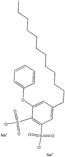  5-Dodecyl[oxybisbenzene]-2,3-disulfonic acid disodium salt