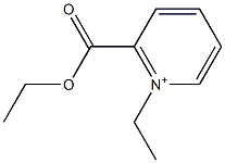 2-(Ethoxycarbonyl)-1-ethylpyridinium Structure