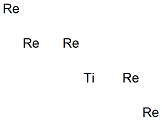 Titanium pentarhenium Struktur