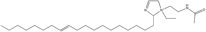  1-[2-(Acetylamino)ethyl]-1-ethyl-2-(11-nonadecenyl)-3-imidazoline-1-ium