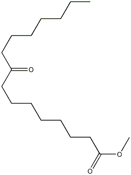 9-Oxohexadecanoic acid methyl ester Struktur