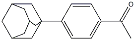 1-(4-Acetylphenyl)adamantane Structure