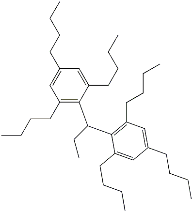 2,2'-Propylidenebis(1,3,5-tributylbenzene) Structure