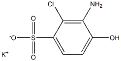 3-Amino-2-chloro-4-hydroxybenzenesulfonic acid potassium salt