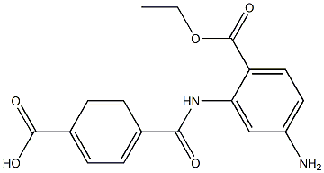 4-[[[2-(Ethoxycarbonyl)-5-aminophenyl]amino]carbonyl]benzoic acid