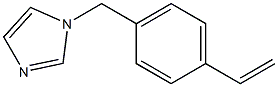 4-(1H-Imidazole-1-ylmethyl)styrene Struktur