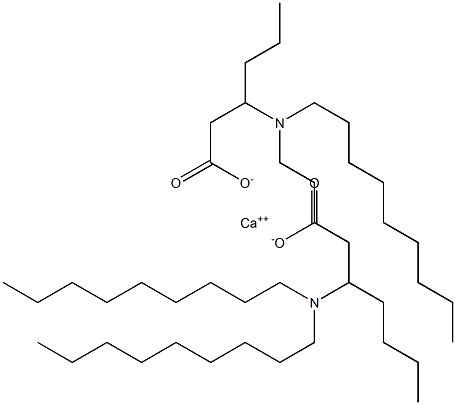 Bis[3-(dinonylamino)hexanoic acid]calcium salt