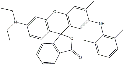 3'-(Diethylamino)-6'-methyl-7'-(2,6-xylidino)spiro[isobenzofuran-1(3H),9'-[9H]xanthen]-3-one