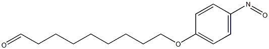 9-(4-Nitrosophenoxy)nonanal Structure