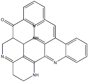 6,8,9,10-Tetrahydro-7,10,11,18,19-pentaaza-19H-benzo[b]naphtho[2,3-i]perylen-5(5aH)-one|