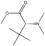 [R,(+)]-2-(Dimethylamino)-3,3-dimethylbutyric acid methyl ester,,结构式