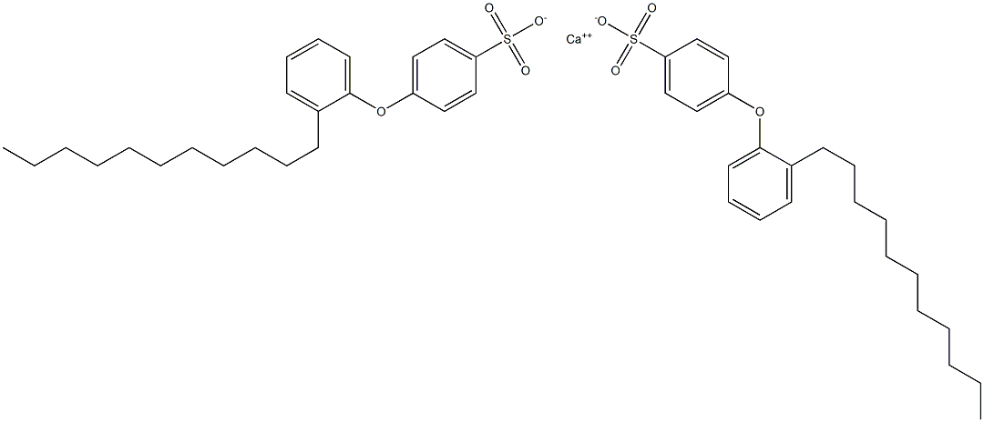 Bis[4-(2-undecylphenoxy)benzenesulfonic acid]calcium salt,,结构式