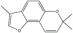 3-Methyl-7,7-dimethyl-7H-furo[2,3-f][1]benzopyran|